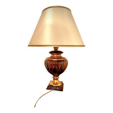 VINTAGE CERAMIC LAMP THE DOLPHIN