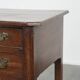 Table basse/console antique anglaise en chêne du XVIIIe siècle