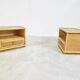 Pair of bedside night stands by Dal Vera 1970s
