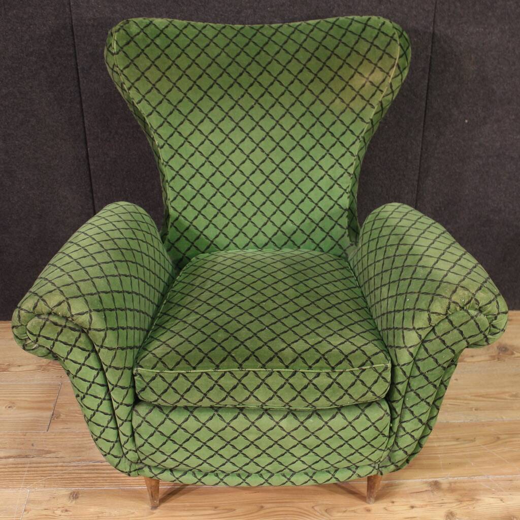 Paire de fauteuils italiens, années 60