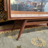 Scandinavian bookcase in oak 1960