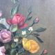 Peinture sur toile bouquet de fleurs