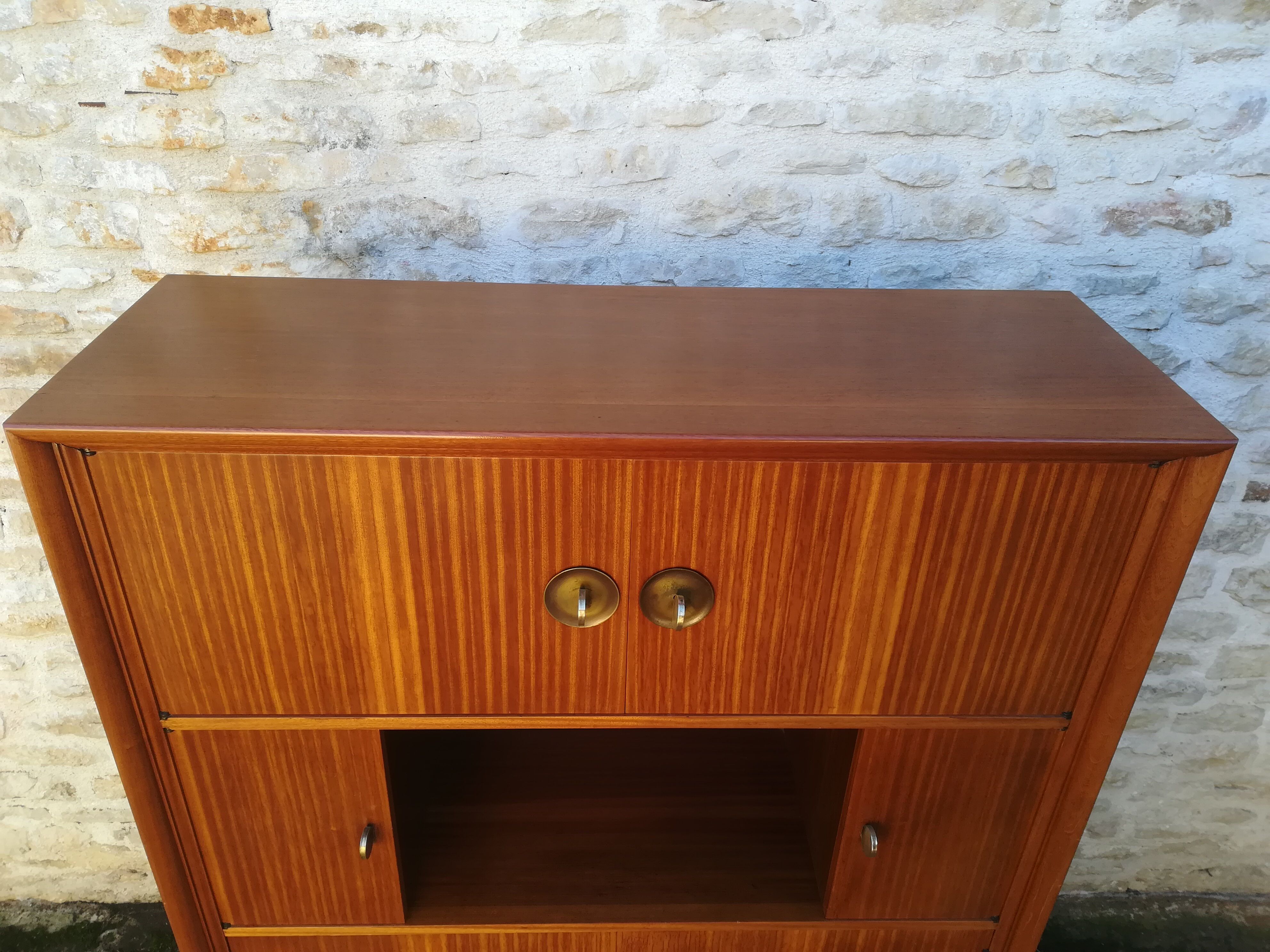 Six-door high sideboard