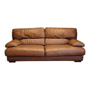 Canapé cuir vintage