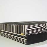 Silver and tin coffee set, 1970s, set of 25