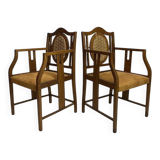 Armchairs by Hans Vollmer for Prag-Rudniker Korbwaren Vienna