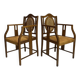 Armchairs by Hans Vollmer for Prag-Rudniker Korbwaren Vienna