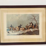 Engravings "The life of a gentleman, in all seasons"