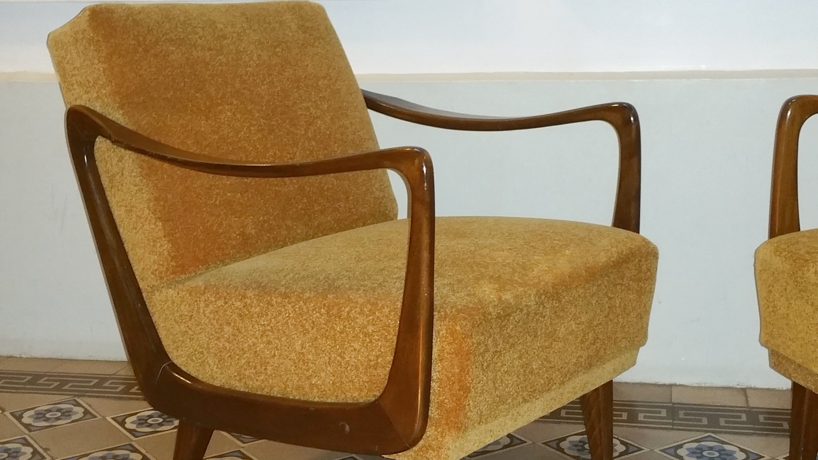 Vintage Scandinavian years 50-60 Boomerang Chair Danish design