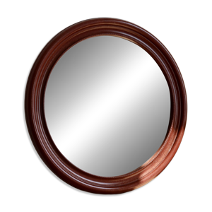 Miroir rond vintage cadre - effet