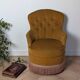 Velvet frog chair