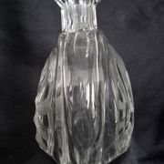 Large Art Deco crystal spirit decanter