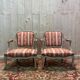 Paire de fauteuils cabriolets style Louis XV