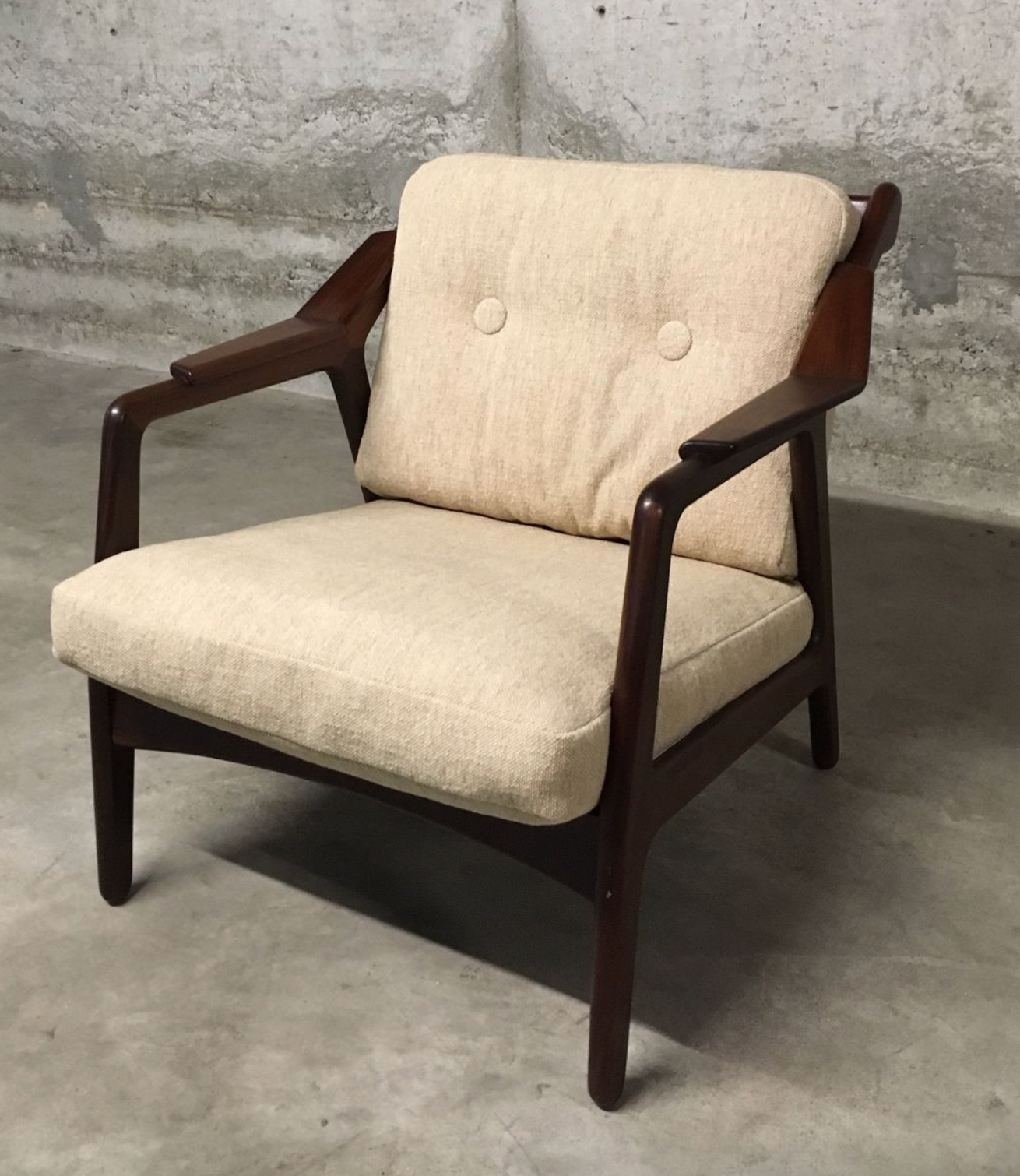 Danish Lounge Chair by Bernhard Pedersen for Randers Møbelfabrik, 1960s