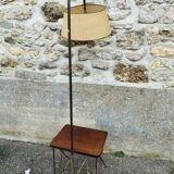 Vintage magazine rack lamp