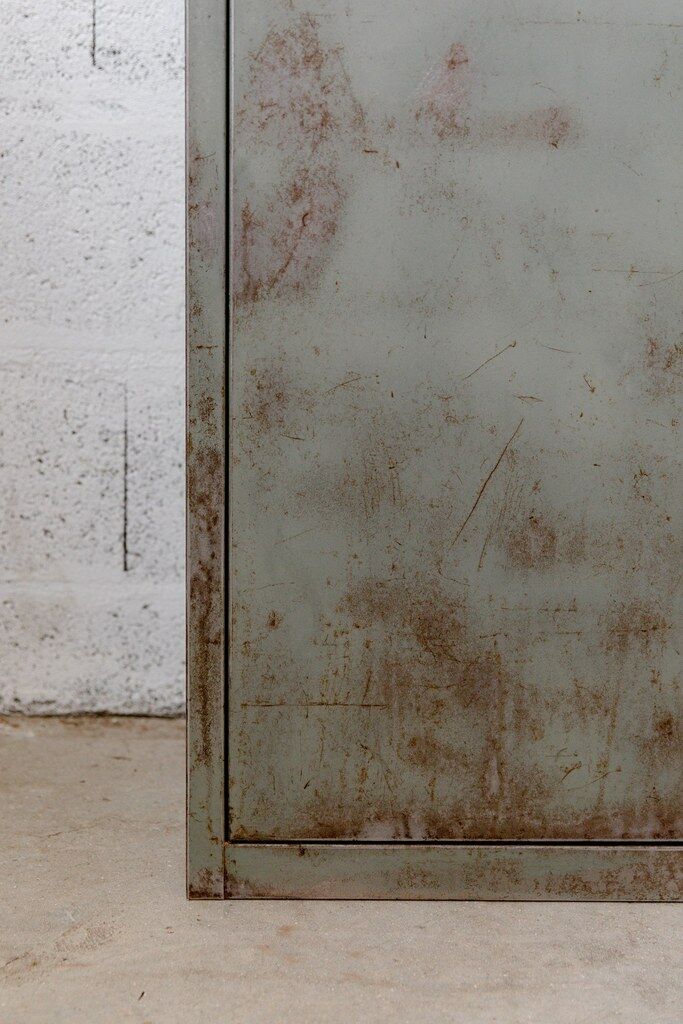 Metal industrial cloakroom