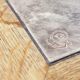 Gangso Scandinavian brutalen coffee table with Poul H. Poulsen Ceramic tiles