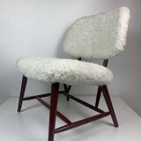 Scandinavian Swedish midcentury lounge or easy chair by Alf Svensson, Model Teve, 1950s