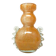 Postmodernism vase, orange glass, Łysa Góra Glassworks, Poland, 1970s