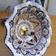 Vintage hand-painted earthenware suspension