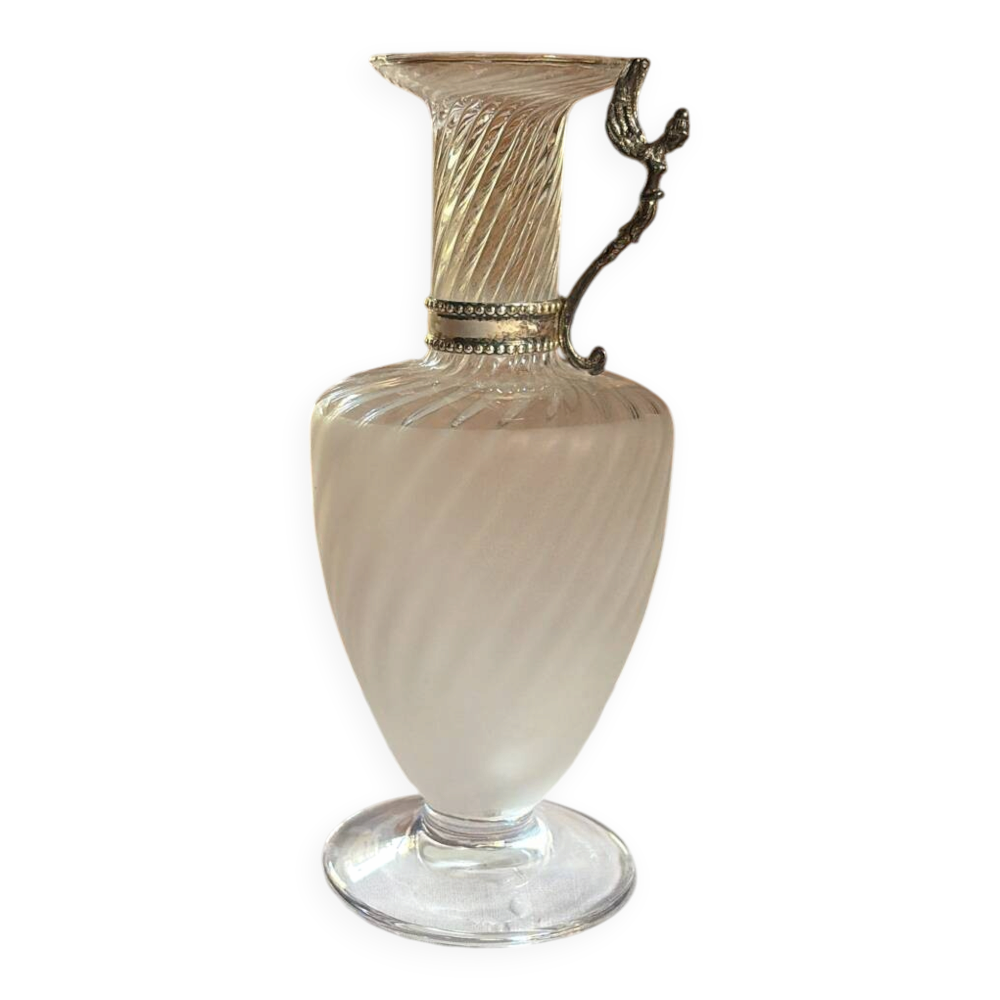 Flacon verre soufflé