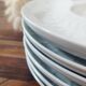 Service of 6 artichoke plates - Pillivuyt porcelain