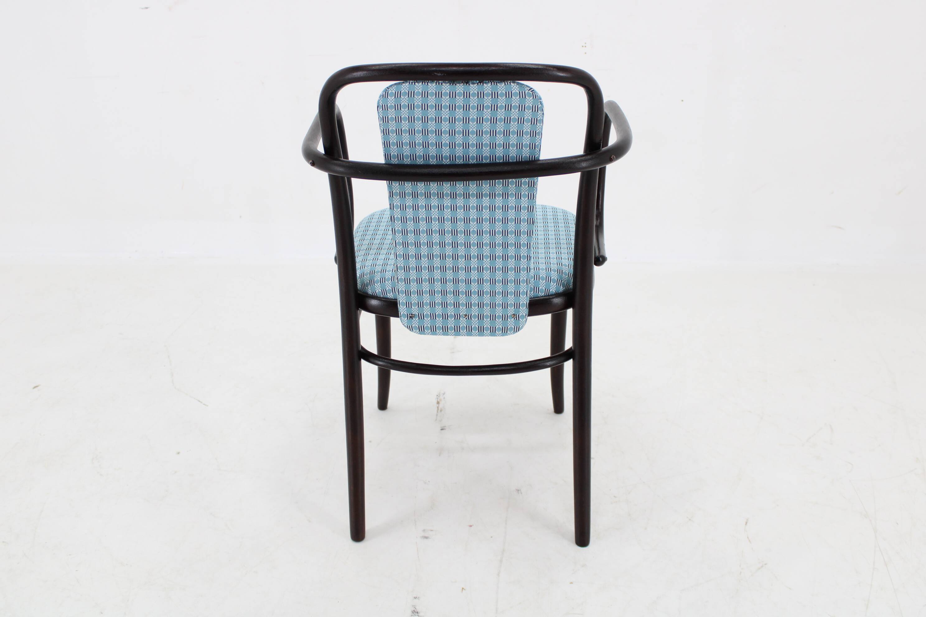 1970s Beech Bentwood Chair by Ton ,Czechoslovakia