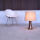 Scandinavian modern ceramic table lamp, Denmark 1960s
