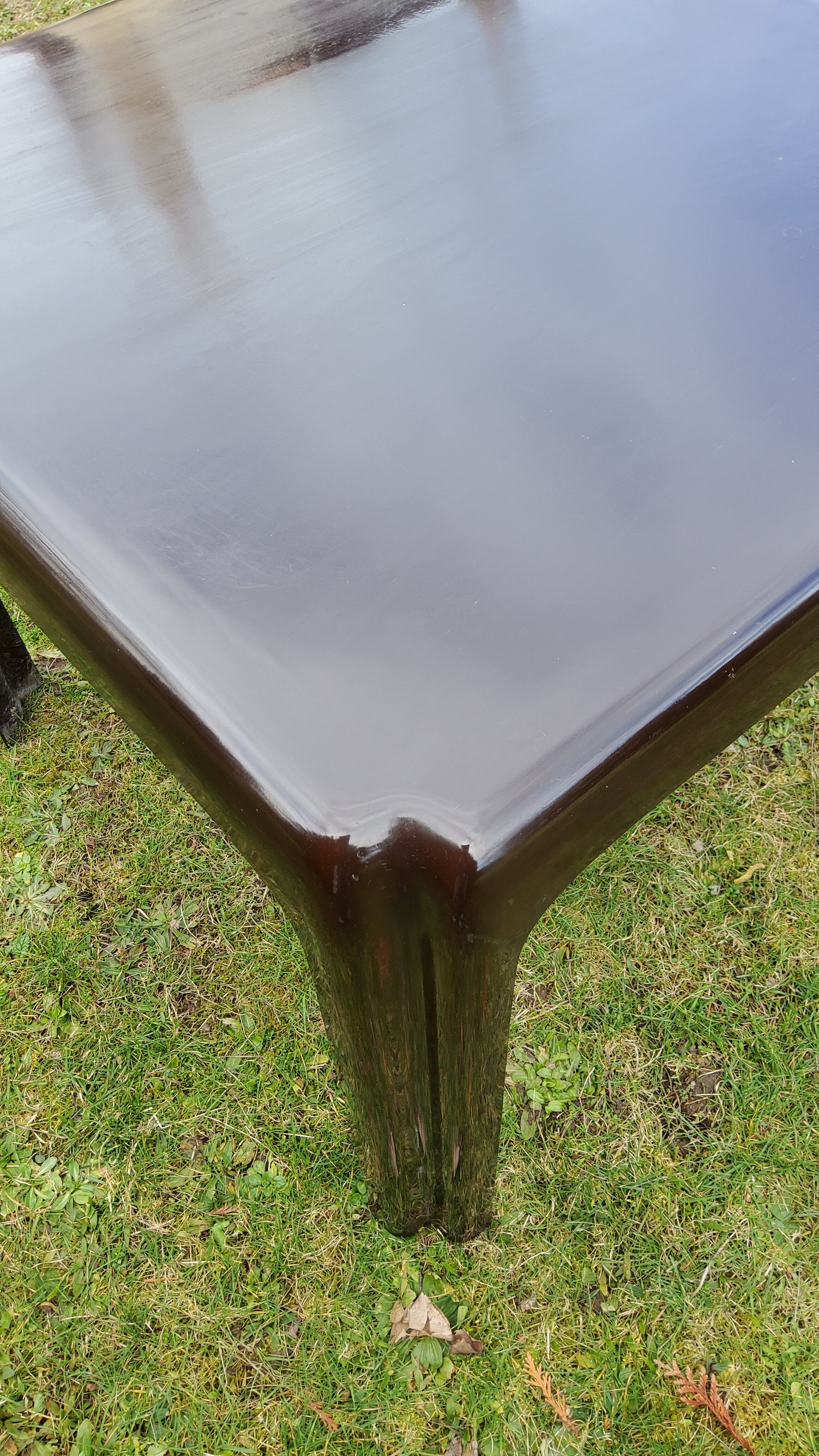 70s fiberglass table