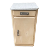 Furniture stored bottle in enamelled sheet metal