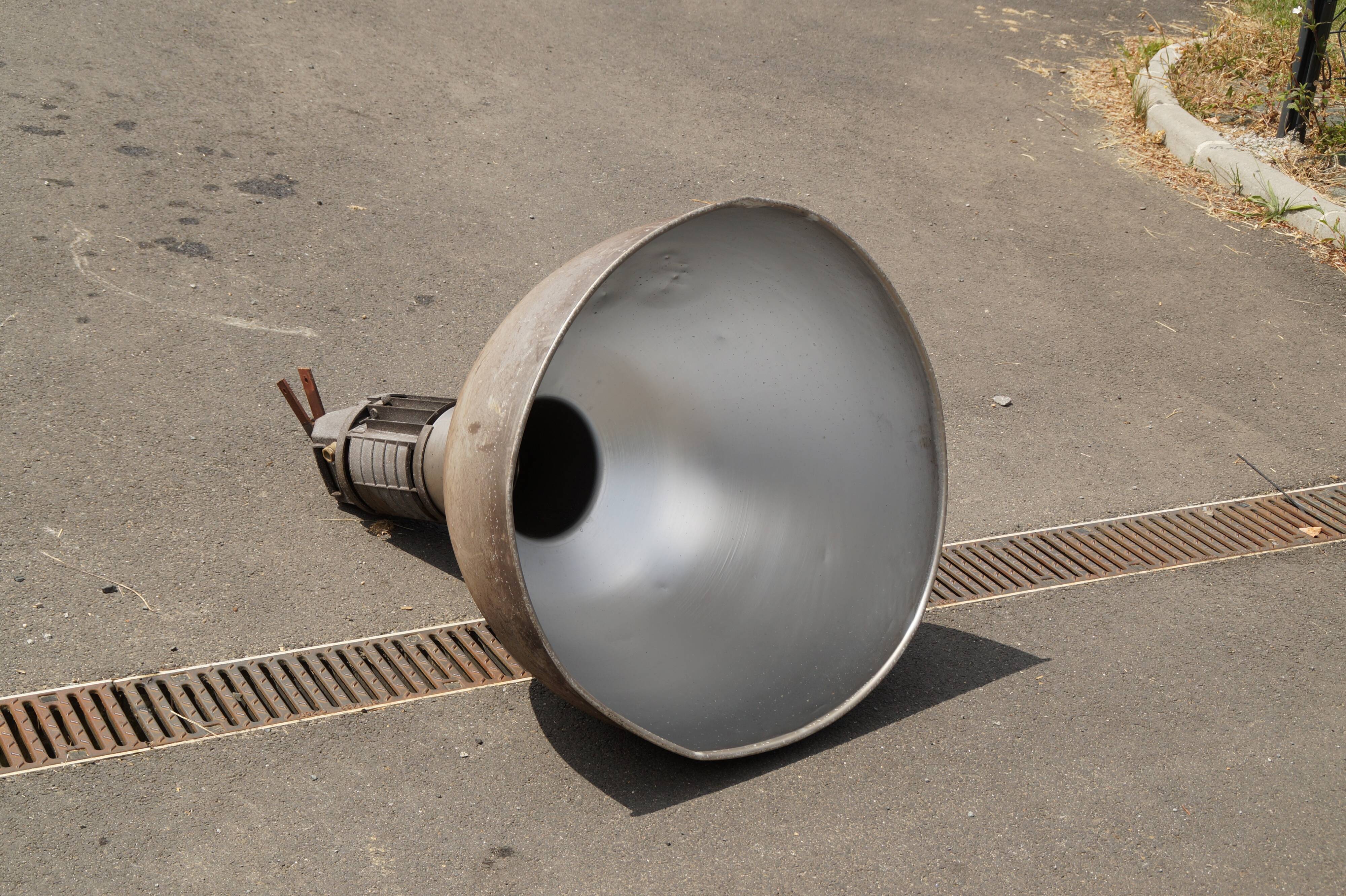 Industrial hanging lamp Mazda diameter 70cm