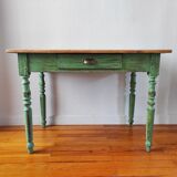Old patinated farmhouse table