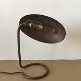 Old copper lamp