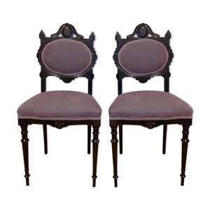 Paire de chaises Napoléon