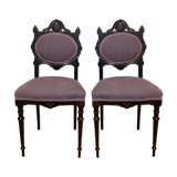 Paire de chaises Napoléon III