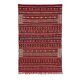 Red Berber kilim rug 155x240 cm