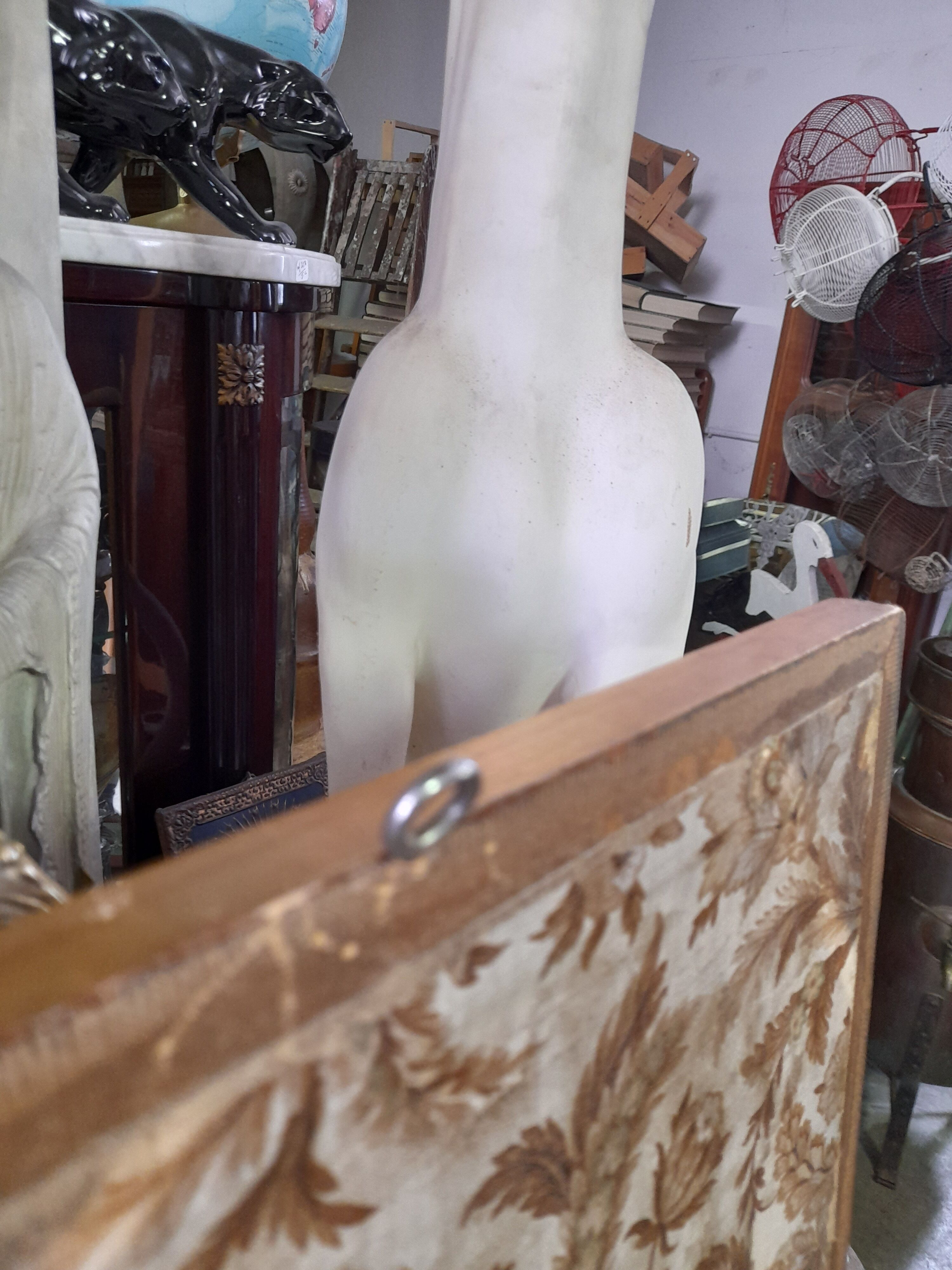 Miror rectangulaire en bois doré 1950 - 143x41cm