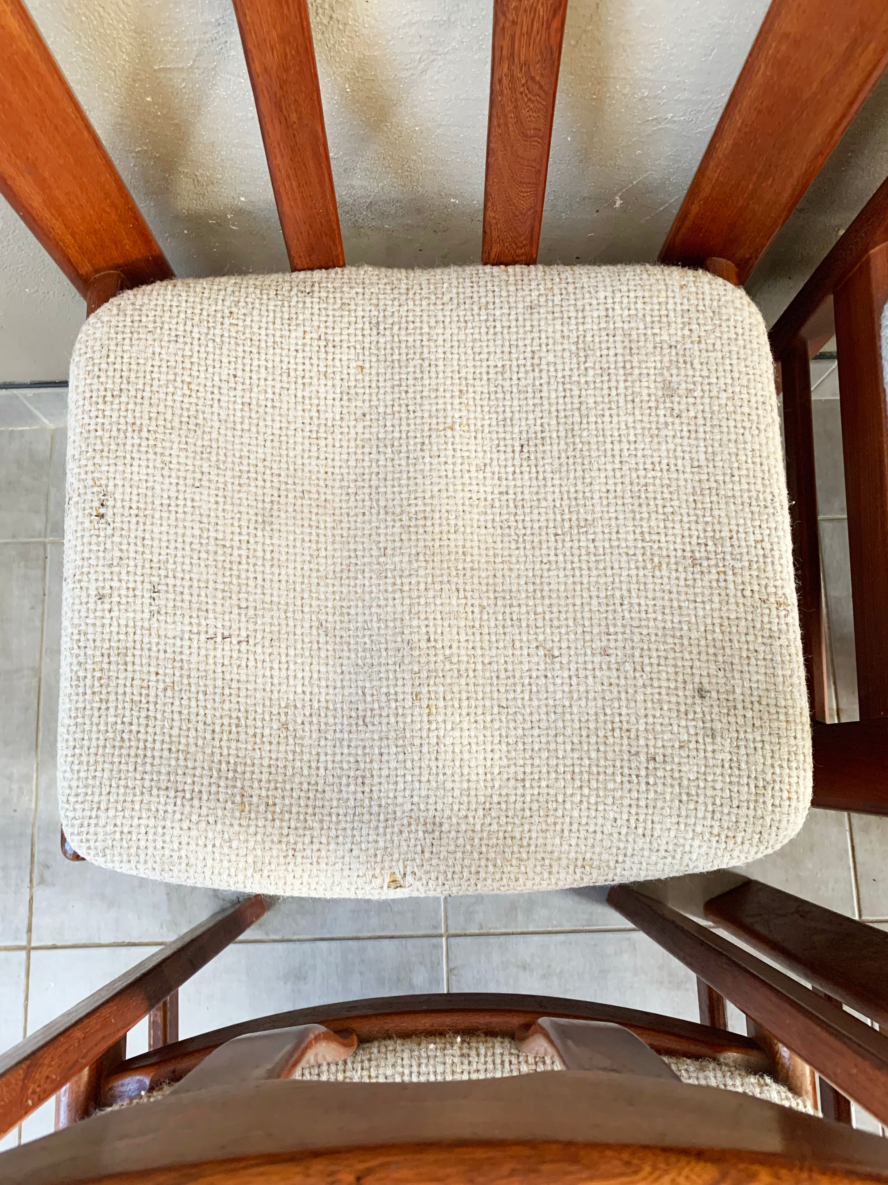 Set of 4 Danish chairs, 60s teak