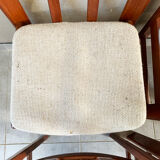 Set of 4 Danish chairs, 60s teak