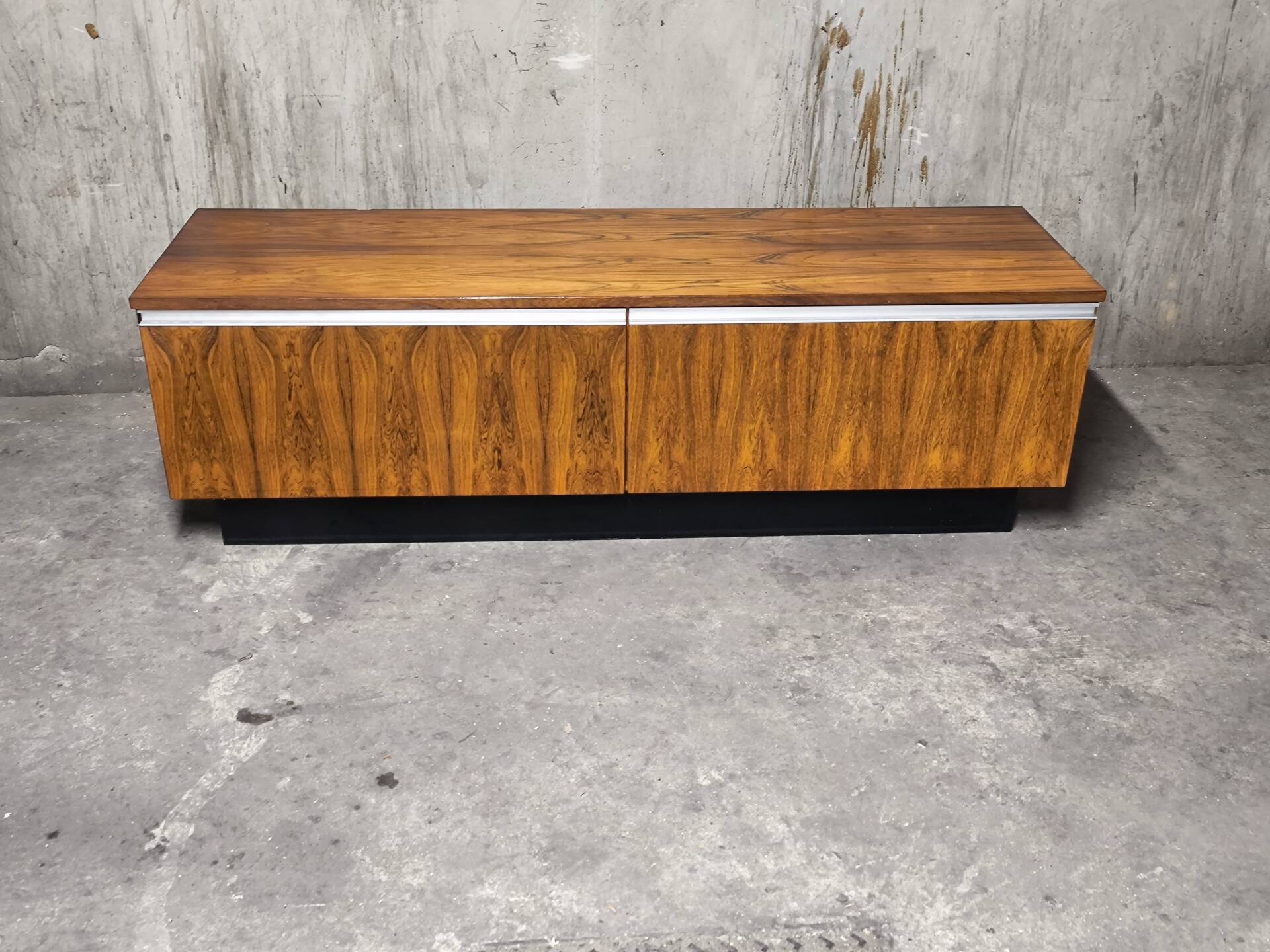 Vintage Scandinavian enfilade from the 1960s in rosewood.