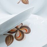 Service de table grande fleur