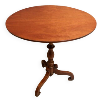 Table d'appoint ancienne en acajou