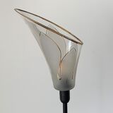 Glass lamp in the shape of an arum, art deco