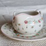 Pot à lait vintage en porcelaine anglaise Laura Ashley - Motif Rosebud