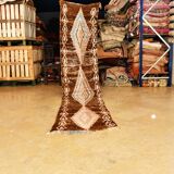 Moroccan Berber vintage hallway rug 336 x 75 cm