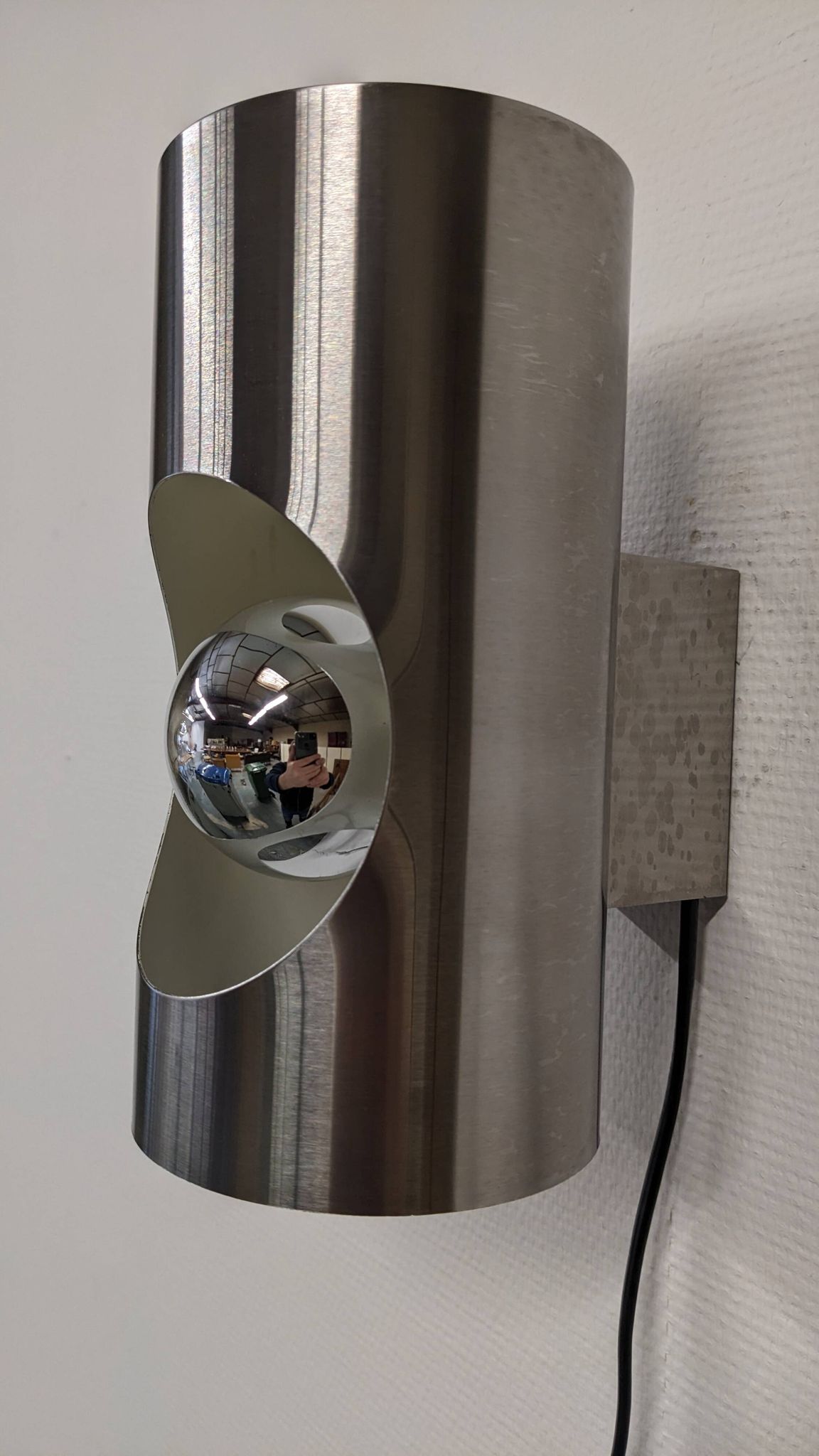 Pairs of Space age wall lights by Oxar France from the 60s/70s