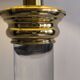 Elegant column lamp signed "Le Dauphin" vintage 70s/80s.