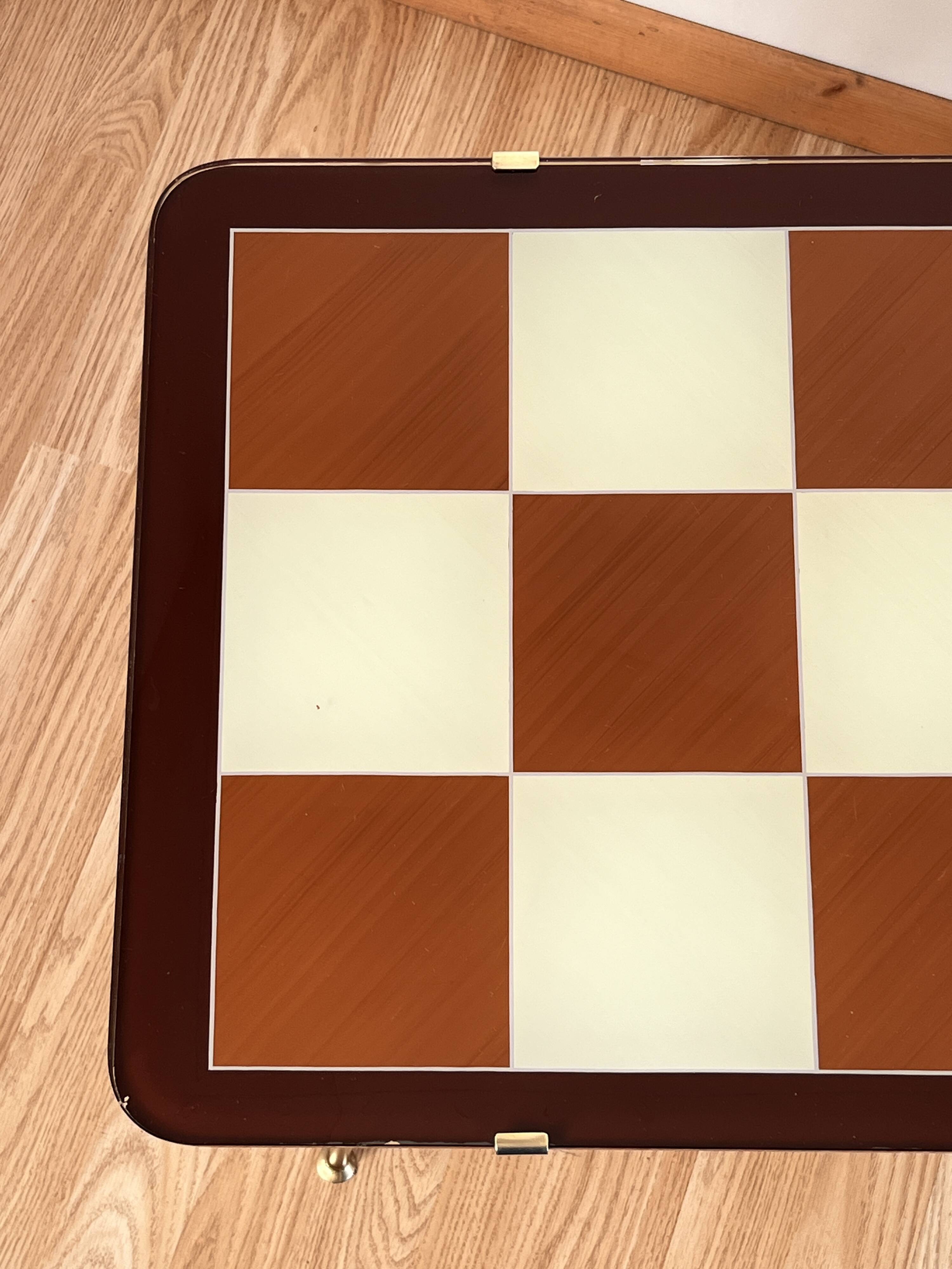 Checkerboard coffee table