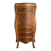 Ensemble meuble de rangement Louis XV en bois