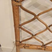 Têtes de lit en rotin vintage
